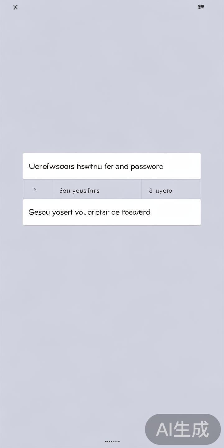 确保用户名和密码输入无误。注意大小写敏感，并避免输